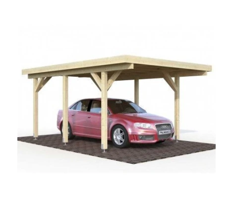 Palmako Carport Garaje De Madera karl 11.7 m2 360 x 512 cm cp3651
