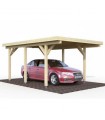 Palmako Carport Garaje De Madera karl 11.7 m2 360 x 512 cm cp3651