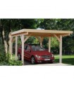 Palmako Carport Garaje De Madera karl 11.7 m2 360 x 512 cm cp3651
