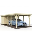 Palmako Carport Garaje De Madera karl 23.1 m2 360 x 762 cm cp3676