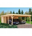 Palmako Carport Garaje De Madera karl 40.6 m2 600 x 762 cm cp6076
