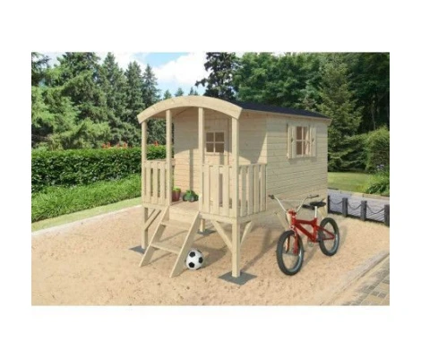 Palmako Casita Infantil De Madera Huck 3.3 m2 180 x 203 (271) cm el16-1827