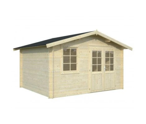 Palmako Cabaña De Madera klara 10.4 m2 380 x 320 cm fr28-3832-2