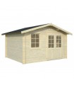 Palmako Cabaña De Madera klara 10.4 m2 380 x 320 cm fr28-3832-2