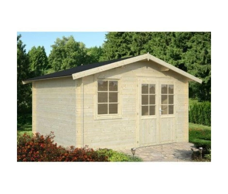 Palmako Cabaña De Madera klara 10.4 m2 380 x 320 cm fr28-3832-2