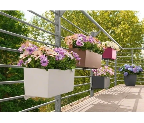 Lechuza Jardinera Autorriego Balconera Color 80 kit Completo