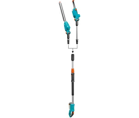 Gardena Kit Sierra De Pértiga Accu TCS Li18/20 + Recortasetos Telescópico THS Li18 /42