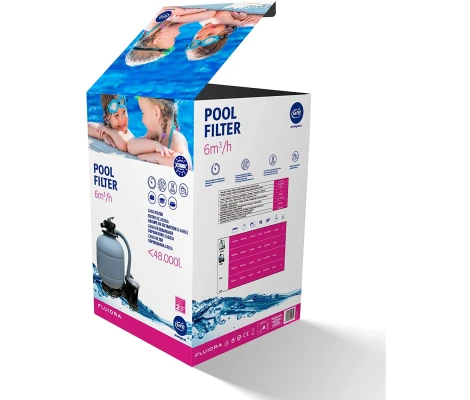 Gre FS400 Filtro De Arena Para Piscina Ø 400 mm 6 m³/h