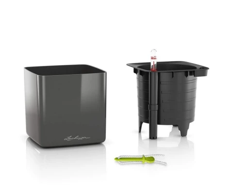 Lechuza Maceta Cube Glossy 14