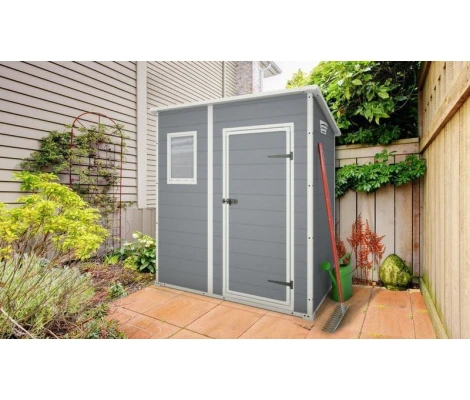 Keter Caseta De Resina MANOR PENT 6X4  - 217314 - 183.5 X 111 X 200.5 cm