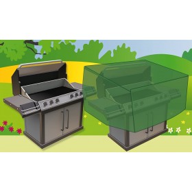 Funda Protectora Impermeable Para Barbacoa Rectangular