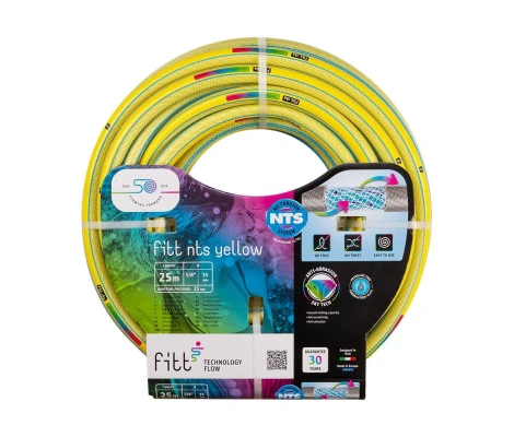 Fitt Nts Yellow Manguera De Jardín Flexible 25 m