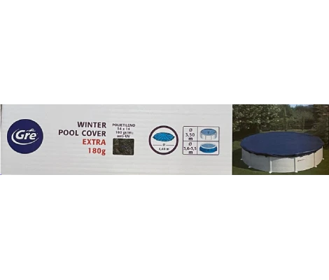 Gre Cubierta Invierno Ø 4,40 m Para Piscina Redonda180 g/m²