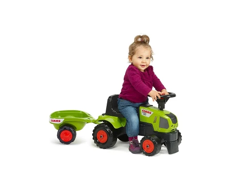 FALK Tractor Baby Claas Con Remolque