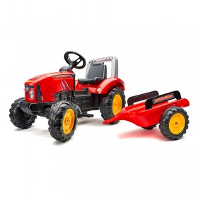 FALK Tractor Rojo De Pedales Supercharger