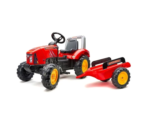 FALK Tractor Rojo De Pedales Supercharger