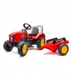 FALK Tractor Rojo De Pedales Supercharger