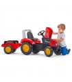 FALK Tractor Rojo De Pedales Supercharger