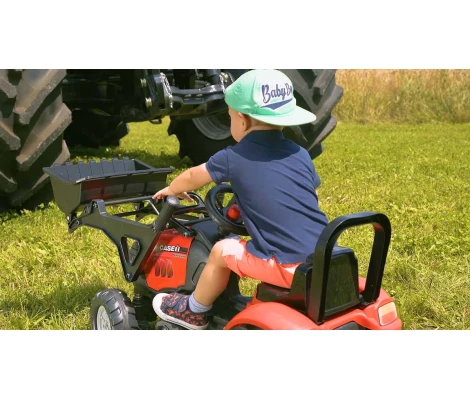 FALK Pala Mixta Case IH Con Remolque