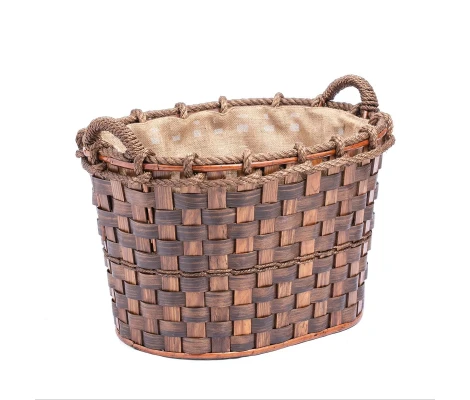 Orework Cesto De Leña Oval 42x52x42 cm