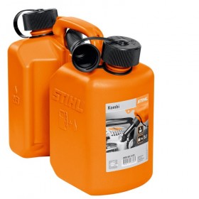 STIHL Bidón Combinado Pequeño Naranja Con Tubo De Llenado