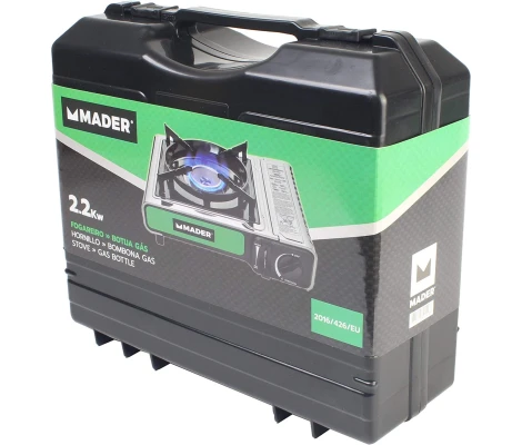 Mader Garden Tools Hornillo Bombona Gas 227g