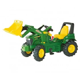 Rolly Toys Farmtrac Tractor De Pedales John Deere 7930 Con Pala Ruedas Neumáticas