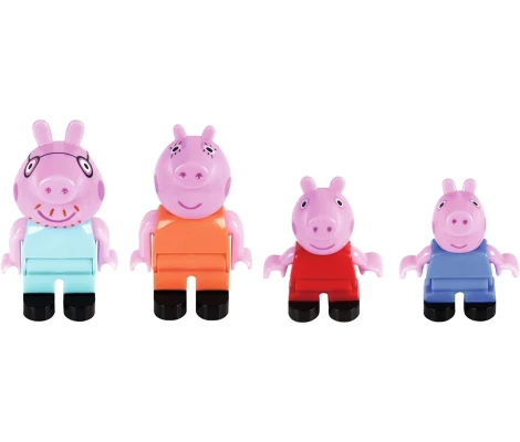 Casita De Peppa Pig Bloques De Construcción 107 Piezas