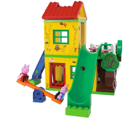 Casita Pepa Pig  Juego De Construcción 75 Piezas