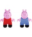Casita Pepa Pig  Juego De Construcción 75 Piezas