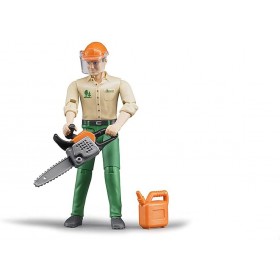 Bruder Obrero Forestal Con Motosierra Bworld