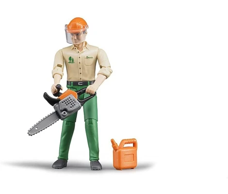 Bruder Obrero Forestal Con Motosierra Bworld