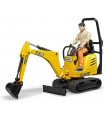 Bruder Microexcavadora JCB 8010 CTS y Obrero