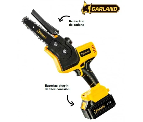 Garland Motosierra Eléctrica De Batería RODENT 604W - V21