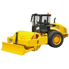 Bruder Apisonadora Cat Con Pala Niveladora y Tambor