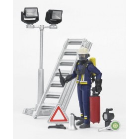 Bruder Kit De Bombero Con Accesorios