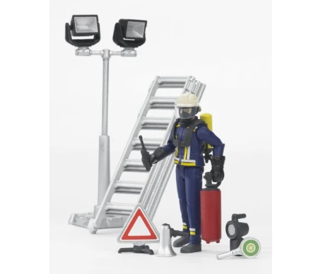 Bruder Kit De Bombero Con Accesorios