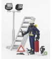 Bruder Kit De Bombero Con Accesorios
