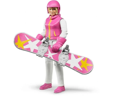 Bruder Conductora De Motonieve Con Accesorios