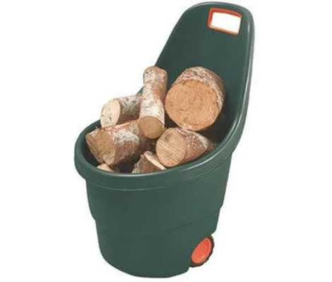 Keter Cubo Multiusos Con Ruedas Easy Go 60 L Color Verde