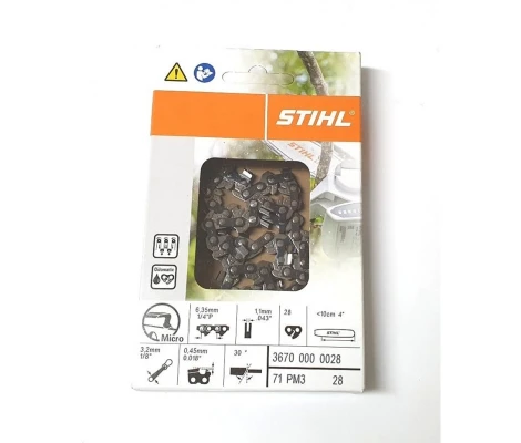 Cadena Mini Sierra STIHL GTA 26 - Picco Micro 3 ( 3670 000 0028 )