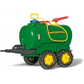 Rolly Toys Remolque Cisterna Con Bomba 2 Ejes Rollytanker  John Deere