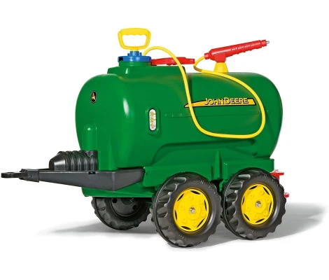 Rolly Toys Remolque Cisterna Con Bomba 2 Ejes Rollytanker  John Deere