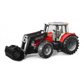 Bruder Massey Ferguson 7624 Con Pala Cargadora Frontal