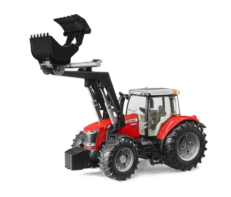 Bruder Massey Ferguson 7624 Con Pala Cargadora Frontal
