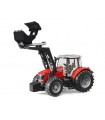 Bruder Massey Ferguson 7624 Con Pala Cargadora Frontal