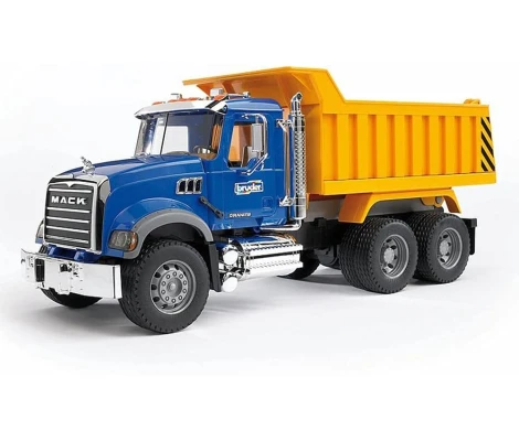 Bruder Camión MACK Granite Caja Volquete