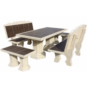 Framusa Conjunto Comedor Moresco  Zinc Arena