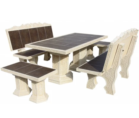 Framusa Conjunto Comedor Moresco  Zinc Arena