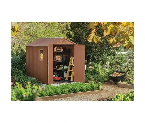 Keter Caseta De Jardín Darwin 6x8 -199 x 243,8 x 221 cm